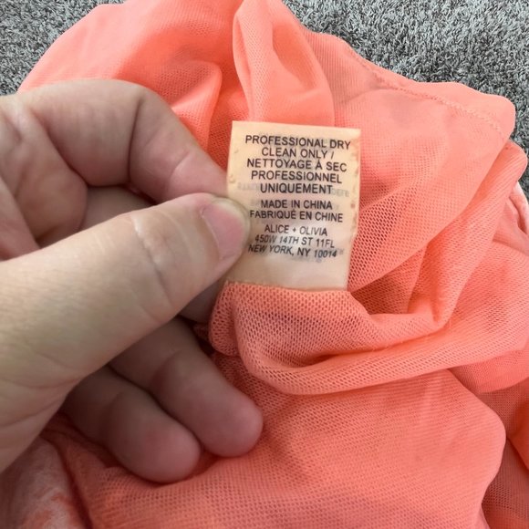 Alice + Olivia AIR Draped Ruched Gathered Mini Dress - Picture 8 of 9